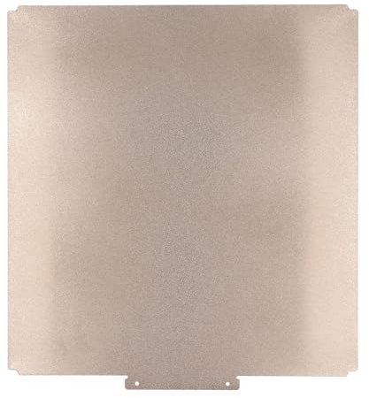 Magnetische Bauplatte, 347 X 368 Mm, 0,5 Mm Dicke, Doppelseitiger 3D-Drucker, Flexible Plattform aus PEI-Federstahl, Multifunktionale, Robuste PEI-Bauplatte für Raise3d Pro3