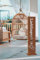 GARDIVO Lieblingsplatz schild 98cm Hoch, Gartendeko, wohndeko, Gartenschild, dekoration (Rost, Liebe)