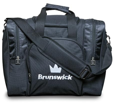 Brunswick Attack Single Tote Bowling Bag (Black)