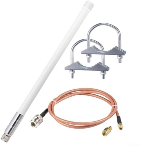 RAK Wireless N-Male Outdoor Fiberglas 5,8dBi 868MHz 915MHz mit 1m RG316 Kabel für Helium Miner Bobcat Sensecap M1 HNT Nebra Syncrobit LongAP Kerlink