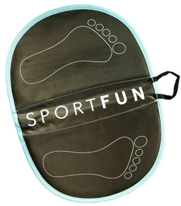 BCIOUS Leichte, rutschfeste Neoprenanzug-Wickelunterlage, faltbar, mit Tragegriff, einfach zu bedienen, Mehrzweck-Wassersportfuß