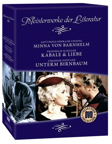 Meisterwerke der Literatur: Minna von Barnhelm / Kabale & Liebe / Unterm Birnbaum (3 DVDs)