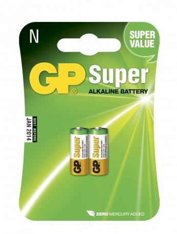 20 x GP 910A LR1 N-Size 1.5V Alkaline Batteries (10 Cards of 2)
