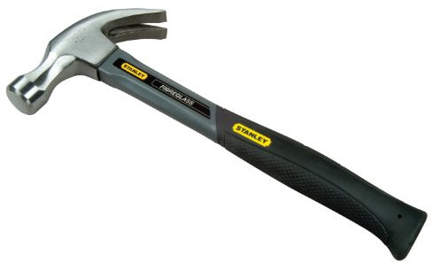 Stanley 151628 570g 20oz Fibreglass Curved Claw Hammer