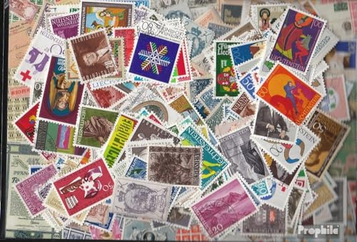 Prophila Collection Liechtenstein 400 Verschiedene Marken Liechtenstein 400 (Briefmarken für Sammler)