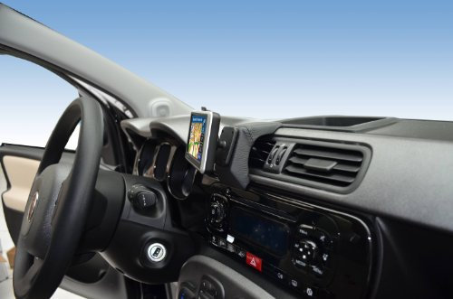 KUDA 278295 Halterung Kunstleder schwarz für FIAT Panda (Typ 169) ab 09/2003 bis 2011 /(Typ 312/319) ab 2012