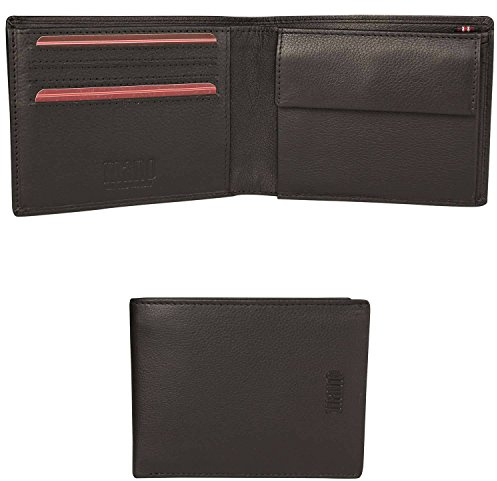 Mano M19802BK Geldbörse Medio, Schwarz