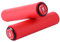 Ergonomische Universal-Fahrrad-Griffe aus Silikon, für Mountainbike/BMX, Fahrrad-Lenker-Griffe , rot
