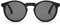 TAKE A SHOT Holz-Sonnenbrille Damen Herren Rund Schwarz Schmal Runde Gläser, polarsiert UV400 - Schwarze Sonnenbrille Holz LUKAS
