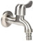 Giardino Rubinetto 304 Acciaio Inossidabile Al di Fuori Parete Rubinetto dell'acqua Adattatore per Lavanderia Bagno Lavaggio Macchina Piscina Vasca, Robusto e Durevole Nel
