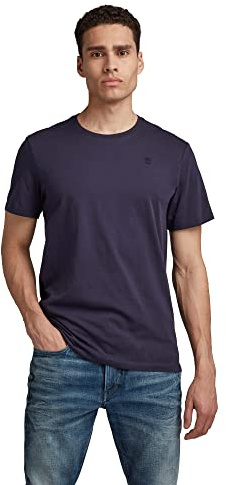 G-STAR Men's Base T-Shirt, Blue (sartho blue D16411-336-6067), S