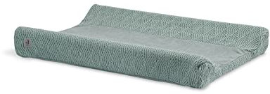 Jollein 022-503-65285 Wickelkissen Bezug River Knit ash green Gr. 50x70 cm