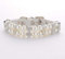 Halsband für Hunde,Hundehalsband mit Perle,Hunde-Katzen-Mode-PU-Leder-Perlenhalsband mit Bling-Strass-Diamant,Verstellbares Chihuahua-Hundehalsband für Hunde,Katzen,Welpen,Kätzchen,L,1.5X37CM