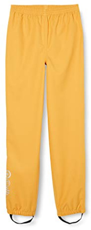 MINYMO Unisex Kinder Softshell Solid Pants, Goldorange, 104