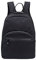 FIREDOG Mini-Rucksack mit Schloss für Herren und Damen auf Reisen, Schwarz, 1 Count (Pack of 1), Reisen
