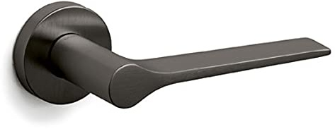 Maniglia OLIVARI in ottone collezione Lama - Designer Gio Ponti - Superantracite satinato