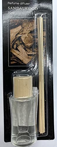 Duftöl 30 ml mit 6 Stäbchen, Raumöl, Raumduft, (Sandelholz)