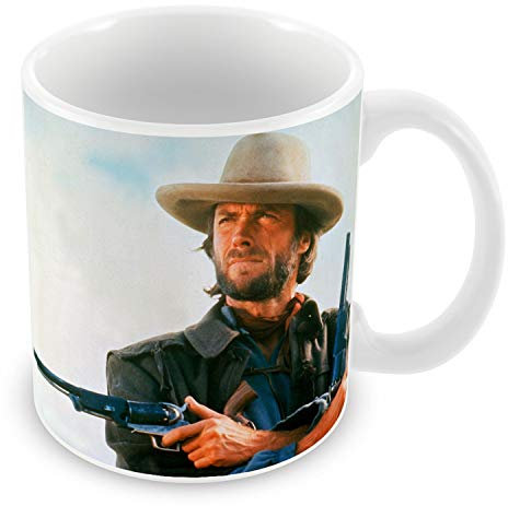 French Unicorn Mug Tasse Clint Eastwood Film Western Cowboy Vieux Cinéma Original 4