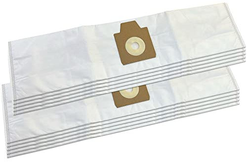 PakTrade Set 10 Premium Microfibre Sacs Aspirateur pour Electrolux UZ872, UZ 872, UZ932, UZ 932, Apollo, UZ934, UZ 934