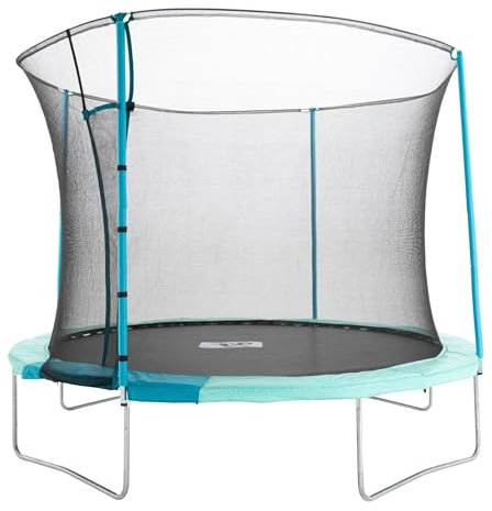TP Toys Up 12ft Trampoline - With A Secure Enclosure And Protective Quality Frame Padding. Rigid Top Ring Design & Strong Springs. Galvanised Steel Frame - Fun Outdoor Jumping Mat For Kids, 3 Years+