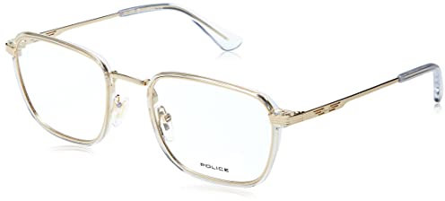 Police Unisex VPLG76 Sunglasses, Shiny Rose Gold, 51