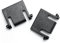 2-teiliges Computer-Tastatur-Ständer-Füße-Set für Corsair K66 K68 K55, neigbarer Beinfuß Ersatzteile mechanische Tastaturzubehör (schwarz)