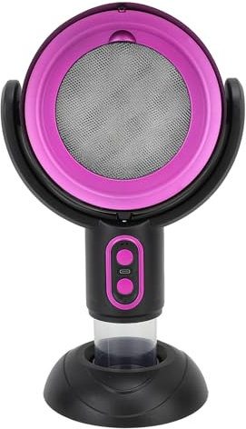 Campana extractora portátil, Campana extractora de cocina de sobremesa con filtro desmontable de 2 velocidades y batería de 3000mAh Interfaz USB Extractor de cocina portátil