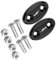 HFMXZHI Spiegelteile Motorrad CNC Zubehör Windschutzscheibe Spiegelkappe Angetrieben Eliminatoren Kappe Spiegel Loch Abdeckung Für BMW S1000RR 2009-2015 2016 2017 S 1000 RR(Color:Nero)