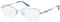 Puccini Oval Metall Brillen in Silver für Damen, Brille mit Sehstärke, optional mit Sonnenbrillen tönung oder Blaulichtfilter (Modell PCO-317-C2-51)