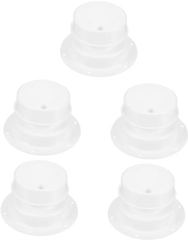 iplusmile 5 Stück Wohnmobil Badezimmer Belüftung Toiletten Entlüftungsabdeckung Auspuffabdeckung Anhänger Wohnmobil Belüftung Wohnmobil Runde Entlüftung Wohnmobil Sanitär