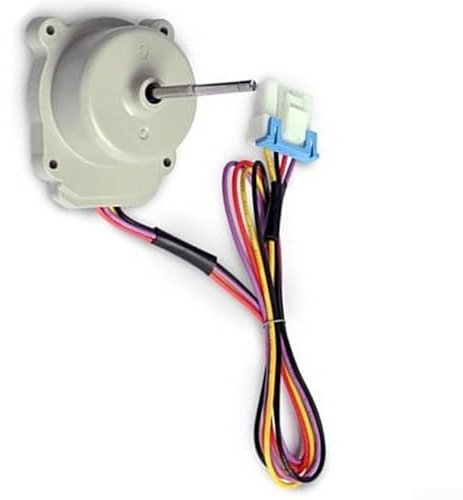 Motor de ventilador de refrigerador, 12 V CC, motor de ventilador evaporador de refrigerador compatible con LBNC15231P, LBNC15231V, LTLS2403S, LTCS20020B y más, 10 x 9 x 7 cm