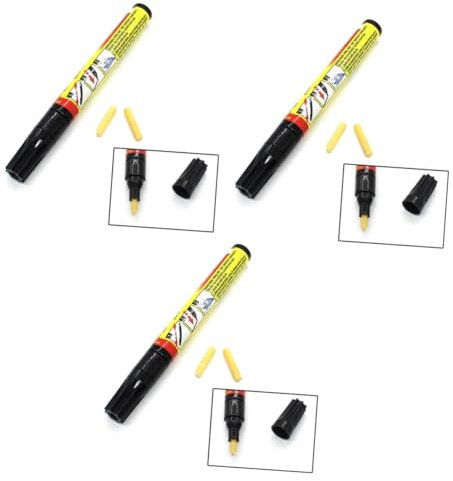 iplusmile 3stücke Auto Lackstift Für Kratzerreparatur Transparente Farbe Geruchsneutral Wasserfest Geeignet Für Und Motorräder Einfache Anwendung Und