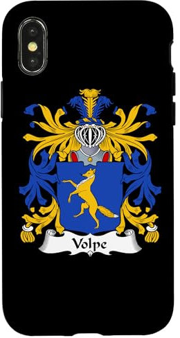 Hülle für iPhone X/XS Volpe Wappen - Familienwappen