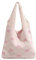 Yphzmtz Häkeltasche Damen Strandtasche mit Schleifen – Stylisch Leichte Netz-Stricktasche als Umhängetasche/Tote für Sommer, Reisen, Einkaufen & Alltag