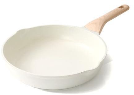 Kordisen Ceramic Nonstick Frying Pan Skillet, 28 cm Induction Ceramic Pan, Healthy and Non-Toxic, PFOA & PFAS Free