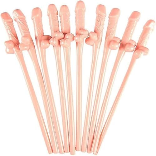 10/20x Willy Straws Reusable Hen Party Night Out Novelty Sucking Drinking Straw (10)