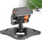 Mini arroseur oscillant turbo à 16 buses, 4 modes, arroseur carré oscillant automatique pour arrosage, arroseur de jardin avec raccord rapide et grande base, arroseur pour pelouse et surfaces