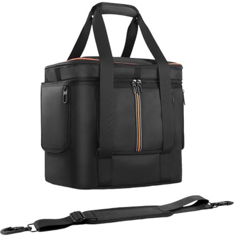 Fiorky-Tragetasche for Jackery Explorer 2000 V2 700 Plus/2000 V2 Hülle Tragbare Kraftstation Bag Fahrt Back wasserdichtes Anti-Drop mit Schultergurt & Griffzubehör