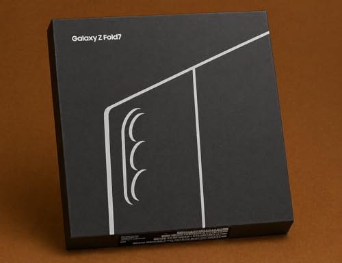 Samsung Galaxy Z Fold7 AI Smartphone mit Galaxy AI, KI-Handy mit Android, Faltbares Design, Großes Display für Multitasking, 200-MP-Kamera, 512 GB, 12 GB RAM, JetBlack, europäische Version