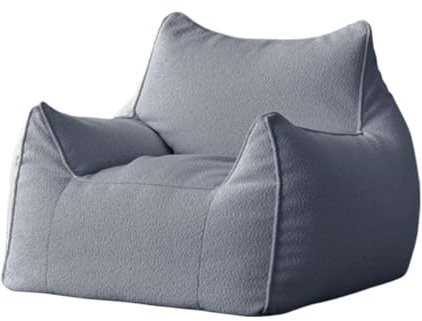 BFLCWSTD Sitzsackbezug Sitzsack-Sofabezug ohne Füllung, wasserdicht, for Outdoor-Bereich, Salon, Sessel, Camping, Garten, Strand, Couch(Sofa-Grey)