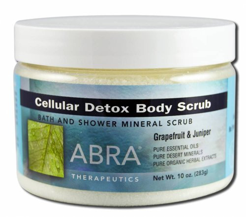 Abra Therapeutics, Cellular Detox Body Scrub, Grapefruit & Juniper, 10 oz (283 g)