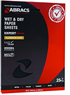 Connect 32168 Abracs Wet & Dry Sheets P220 25pc