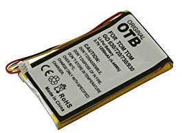 Akku, Ersatzakku mit 1200mAh !!! für TomTom GO 720 Live / 630 / 720 / 730 / 730T / 930 / 930T ohne Memory-Effekt Li-Polymer PDA-Punkt