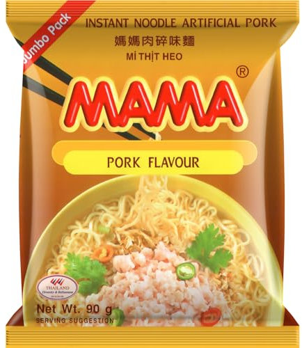 MAMA MAMA Instant Nudeln - Schwein - Jumbo Packung Mama 90g