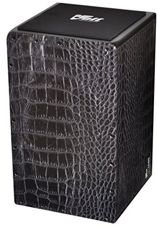 VOLT Cool-Cajon BlackGator - Beware of the beast Design Percussion (Cajon Set inkl. Lernbuch Cajon-Schule Cajon Basics + CD & Seatpad, Größe:L) geeignet ab 14 Jahren
