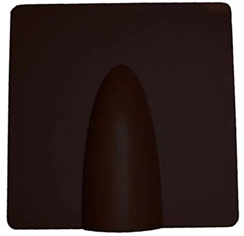 10 x Black Plastic Wall Blast Plates by Auline® Ideal brick cover for aerial/satellite cable entry