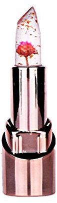 wuayi Kristall Blume Jelly Lippenstift Magie Temperatur Ändern Farbe Schönheit Helle Lippenschutz (f)