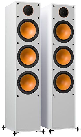 MONITOR AUDIO Monitor 300 White Floorstanding Speakers (Pair)