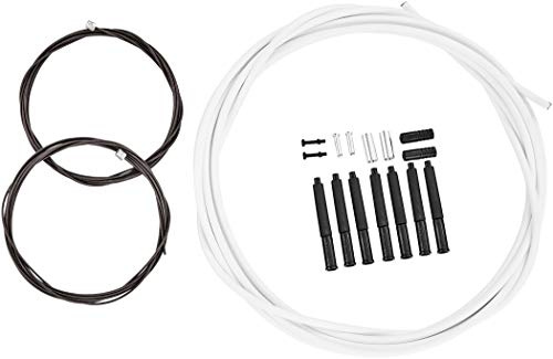 Shimano MTB XTR Schaltzug-Set, White, 3300 mm