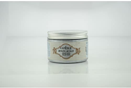 Silver 150 ml Metallic Relief Paste